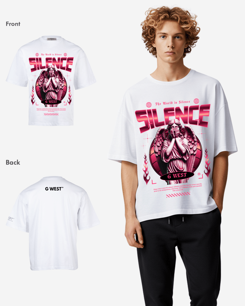 G WEST ECHOES OF SILENCE OVERSIZED T-Shirt Mens G West