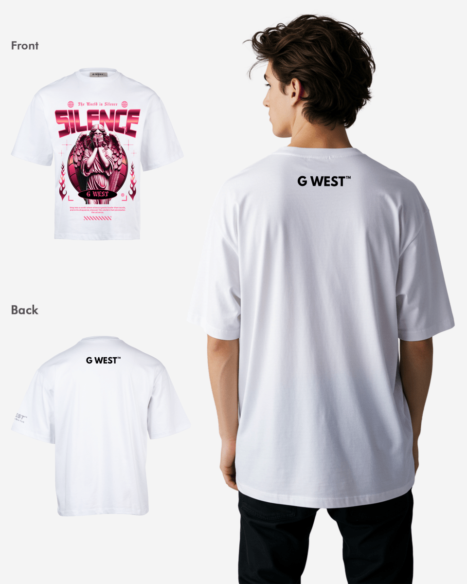G WEST ECHOES OF SILENCE OVERSIZED T-Shirt Mens G West