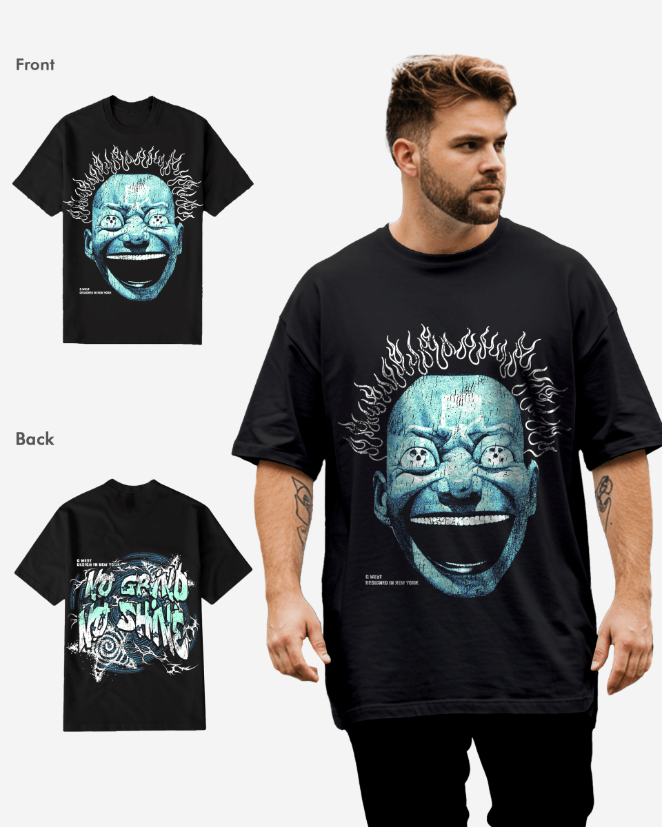 G West Electrical Einstein Double Hit T-Shirt Big and Tall Mens G West