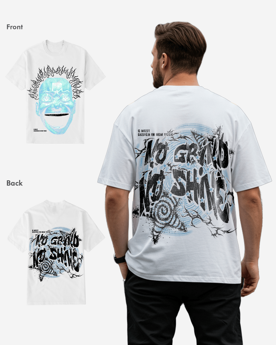G West Electrical Einstein Double Hit T-Shirt Big and Tall Mens G West