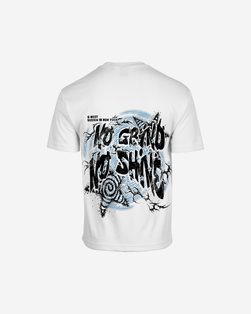 G West Mens Electrical Einstein Oversized Tee G West