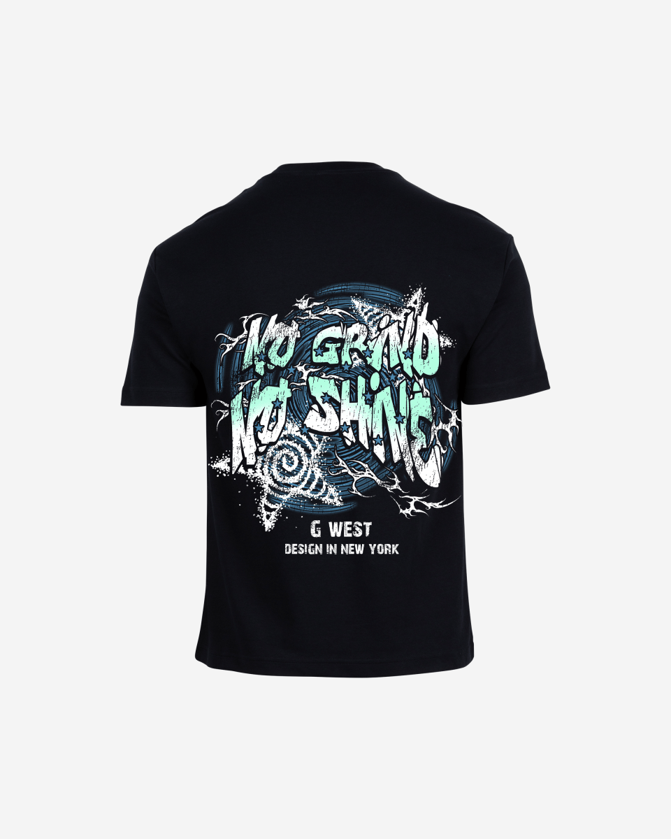 G West Mens Electrical Einstein Oversized Tee G West