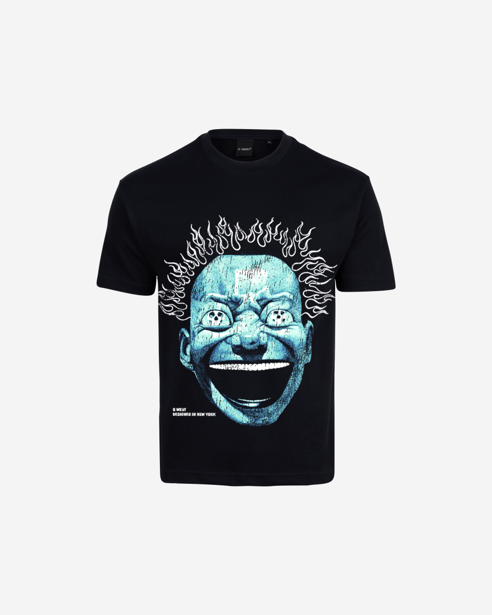 G West Mens Electrical Einstein Oversized Tee G West
