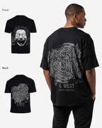 G West Mens Electrical Einstein Oversized Tee G West