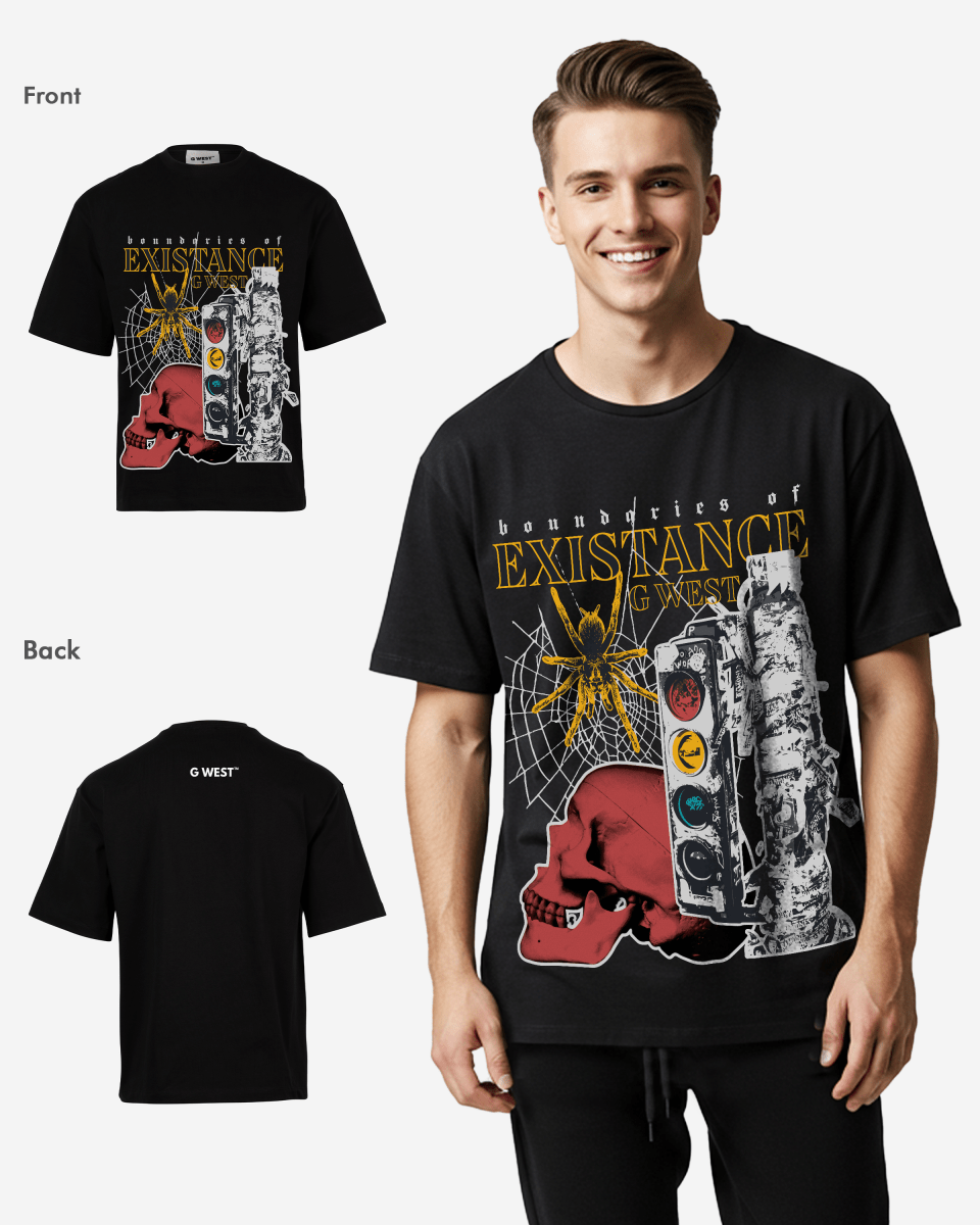 G WEST EXISTANCE OVERSIZED T-Shirt Mens G West