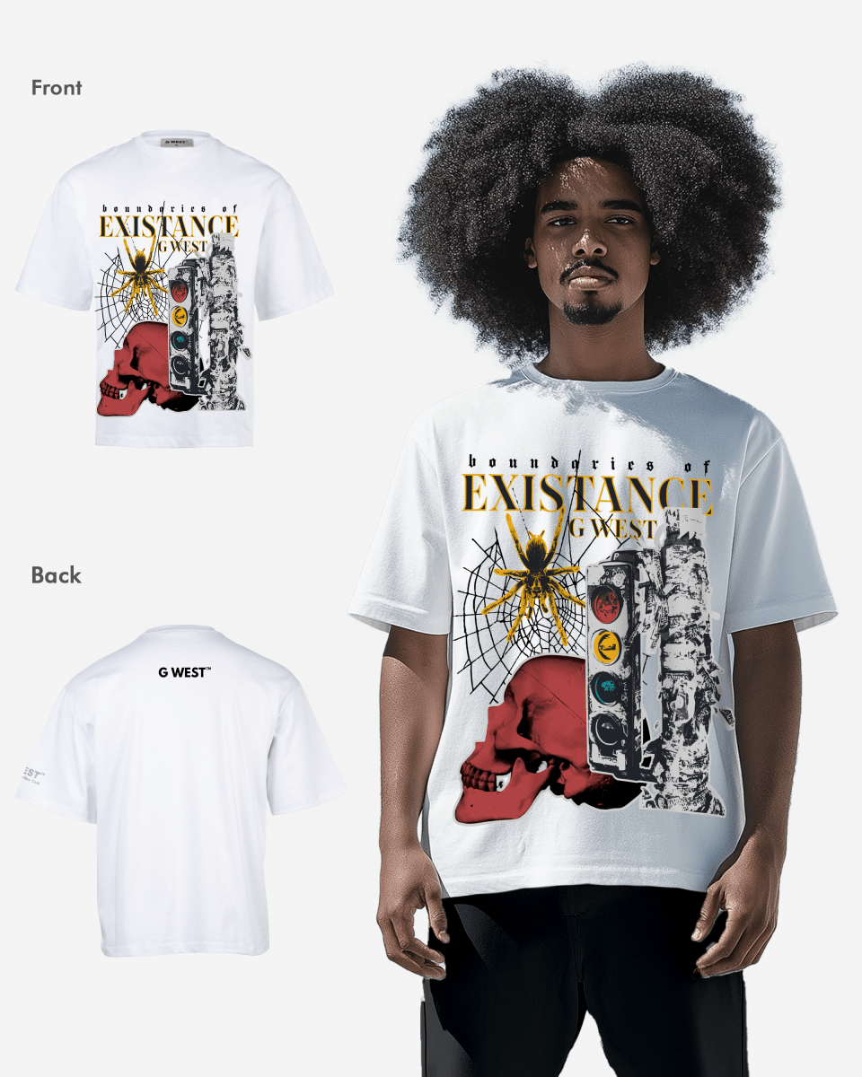 G WEST EXISTANCE OVERSIZED T-Shirt Mens G West