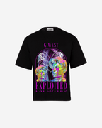 G WEST Exploited Oversized T-Shirt Mens G West