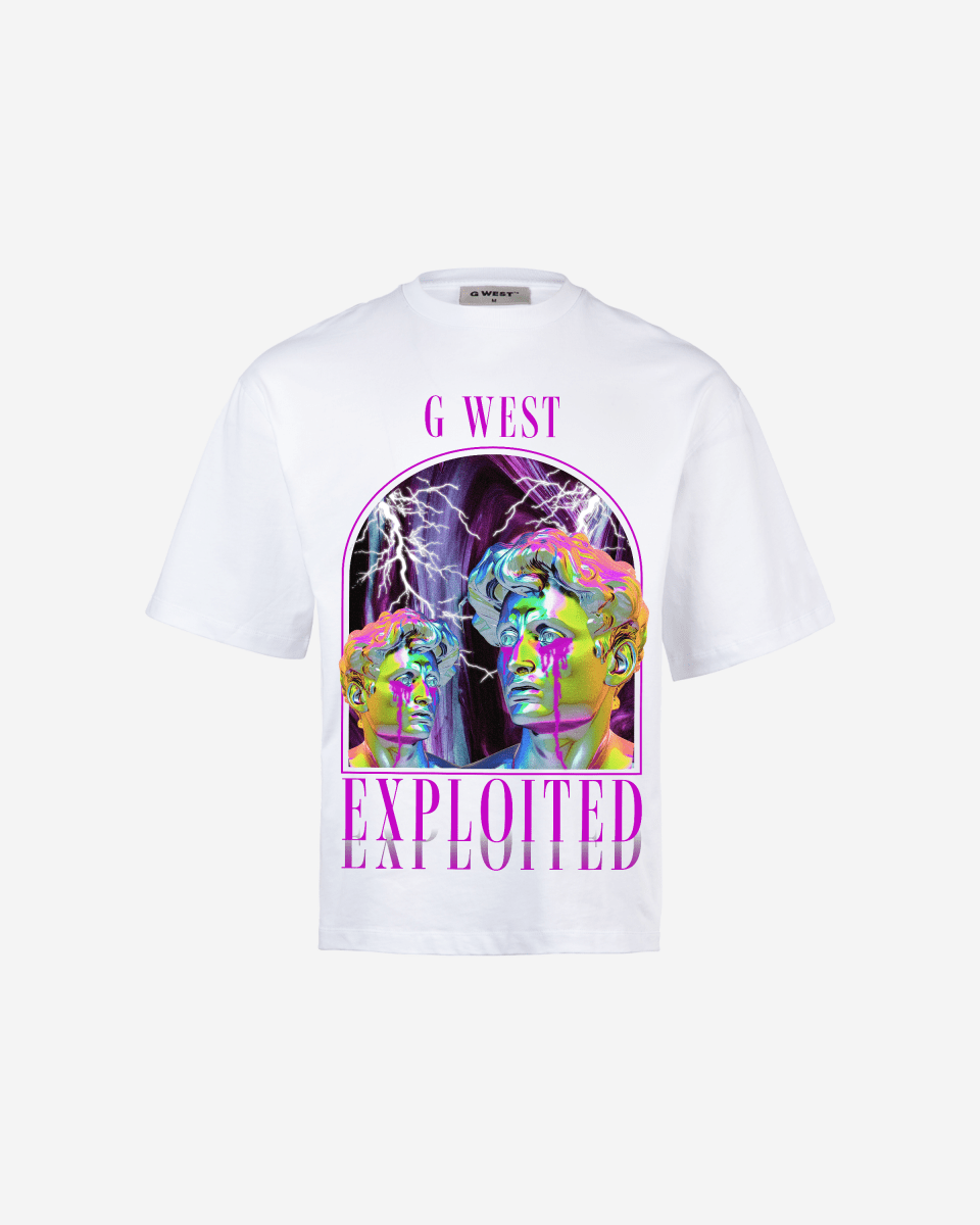 G WEST Exploited Oversized T-Shirt Mens G West