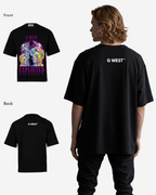 G WEST Exploited Oversized T-Shirt Mens G West