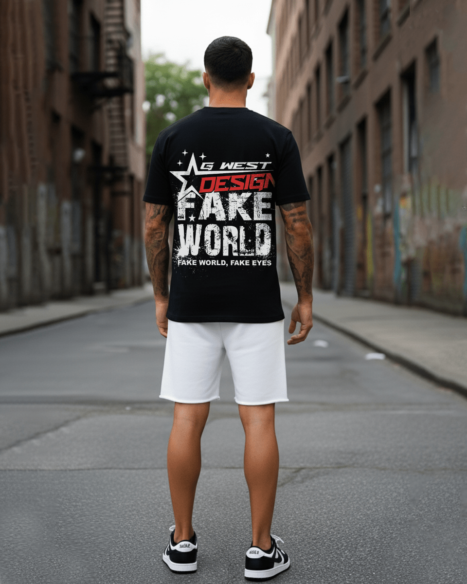 G West Fake World Tee & Short Set G West