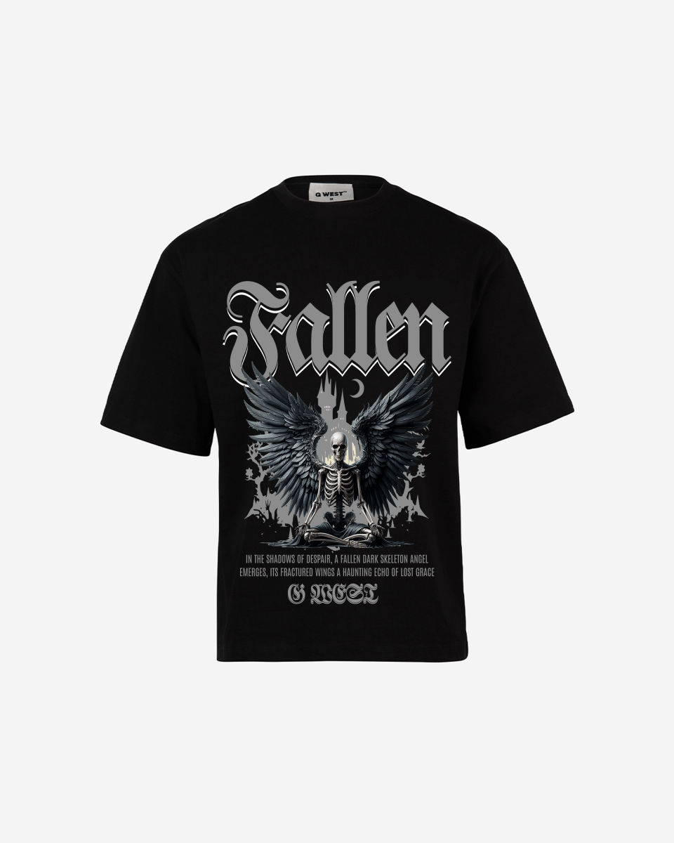 G WEST Fallen Oversized T-Shirt Mens G West