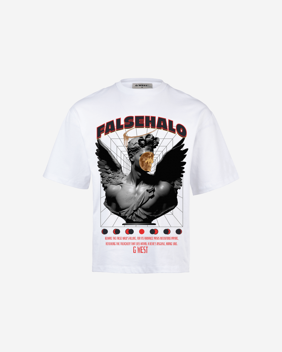 G WEST FALSEHALO OVERSIZED T-Shirt Mens G West