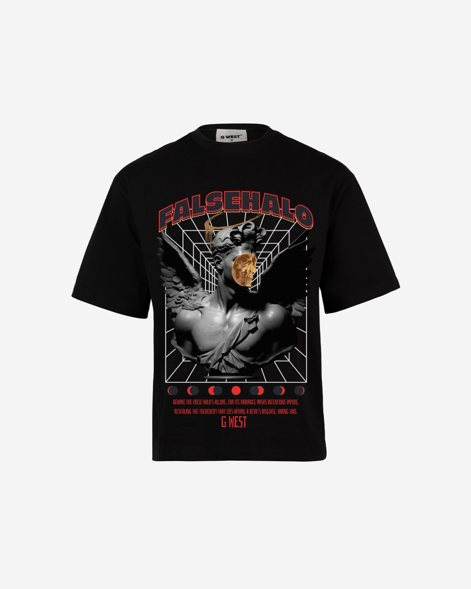G WEST FALSEHALO OVERSIZED T-Shirt Mens G West