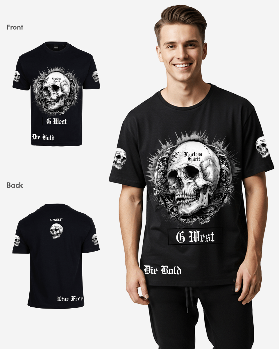 G West Fearless Spirit Oversized T-Shirt Mens G West