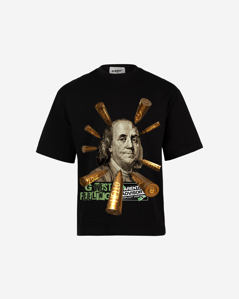 G WEST FEELING OVERSIZED T-Shirt Mens G West