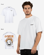 G West Fire Smile Life Style Oversized T-Shirt Mens G West