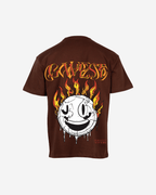 G West Fire Smile Life Style Oversized T-Shirt Mens G West
