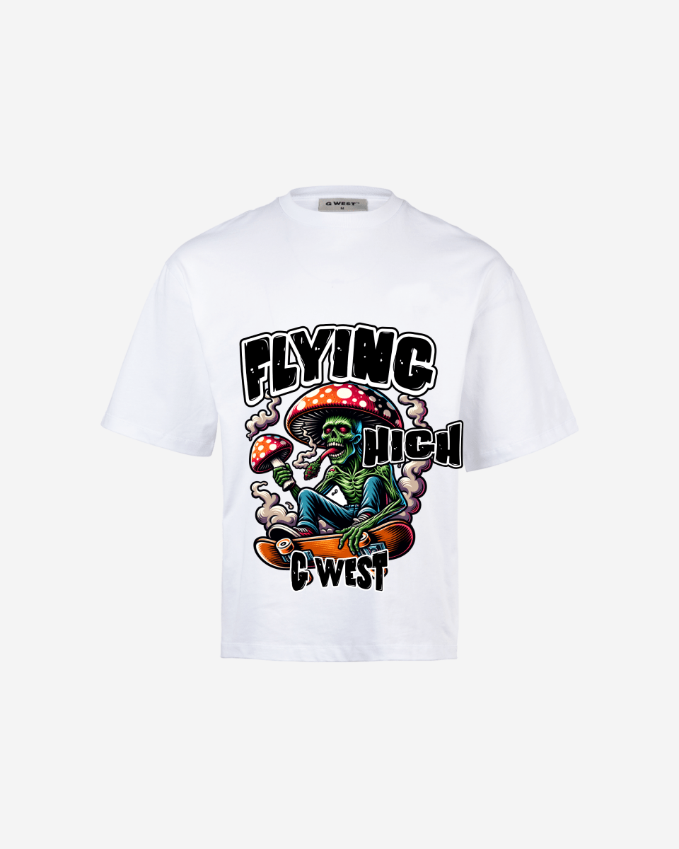 G WEST FLYING HIGH OVERSIZED T-Shirt Mens G West