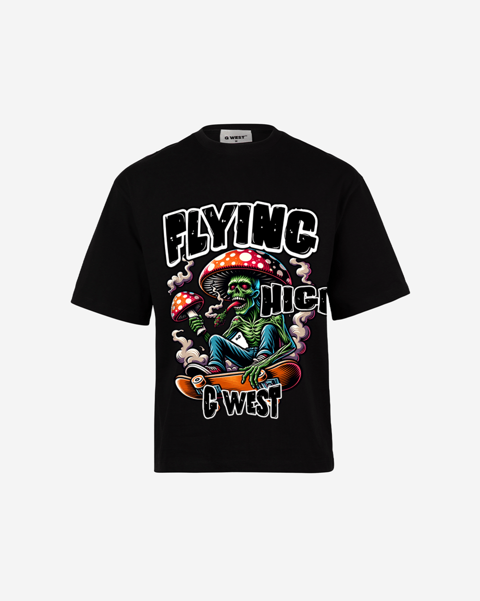 G WEST FLYING HIGH OVERSIZED T-Shirt Mens G West