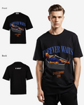 G WEST Forever Waits Oversized T-Shirt Mens G West