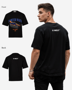 G WEST Forever Waits Oversized T-Shirt Mens G West
