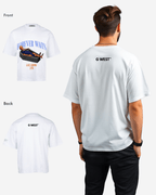 G WEST Forever Waits Oversized T-Shirt Mens G West