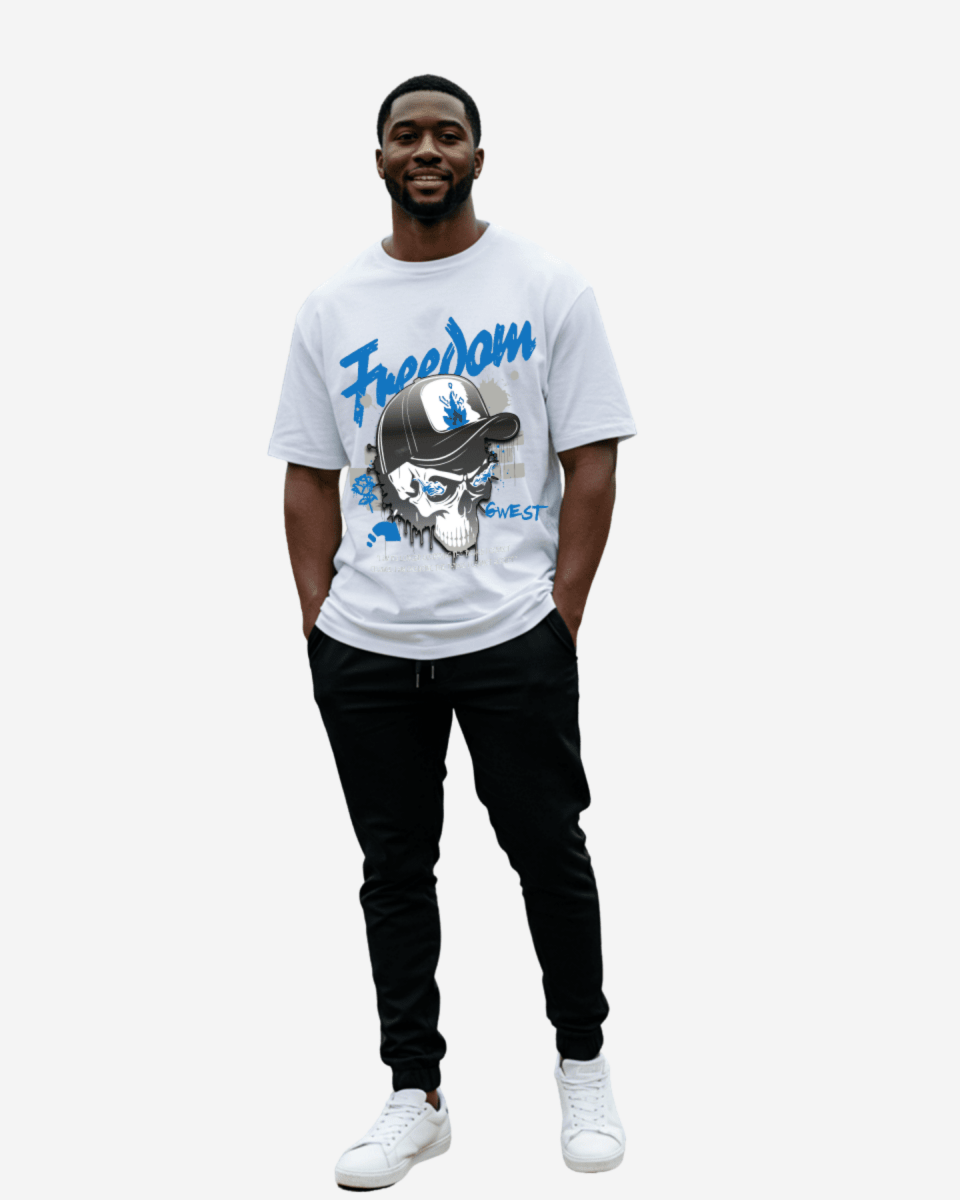 Camiseta extragrande para hombre G West Freedom