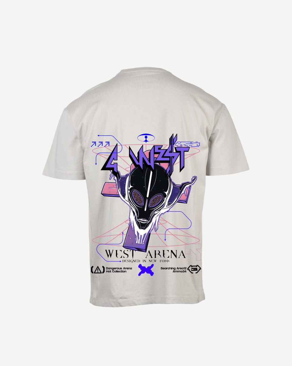 G West Future Journey Life Style Oversized T-Shirt Mens Style G West