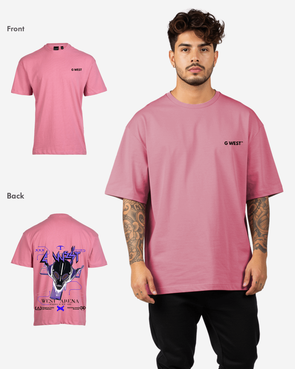 G West Future Journey Life Style Oversized T-Shirt Mens Style G West