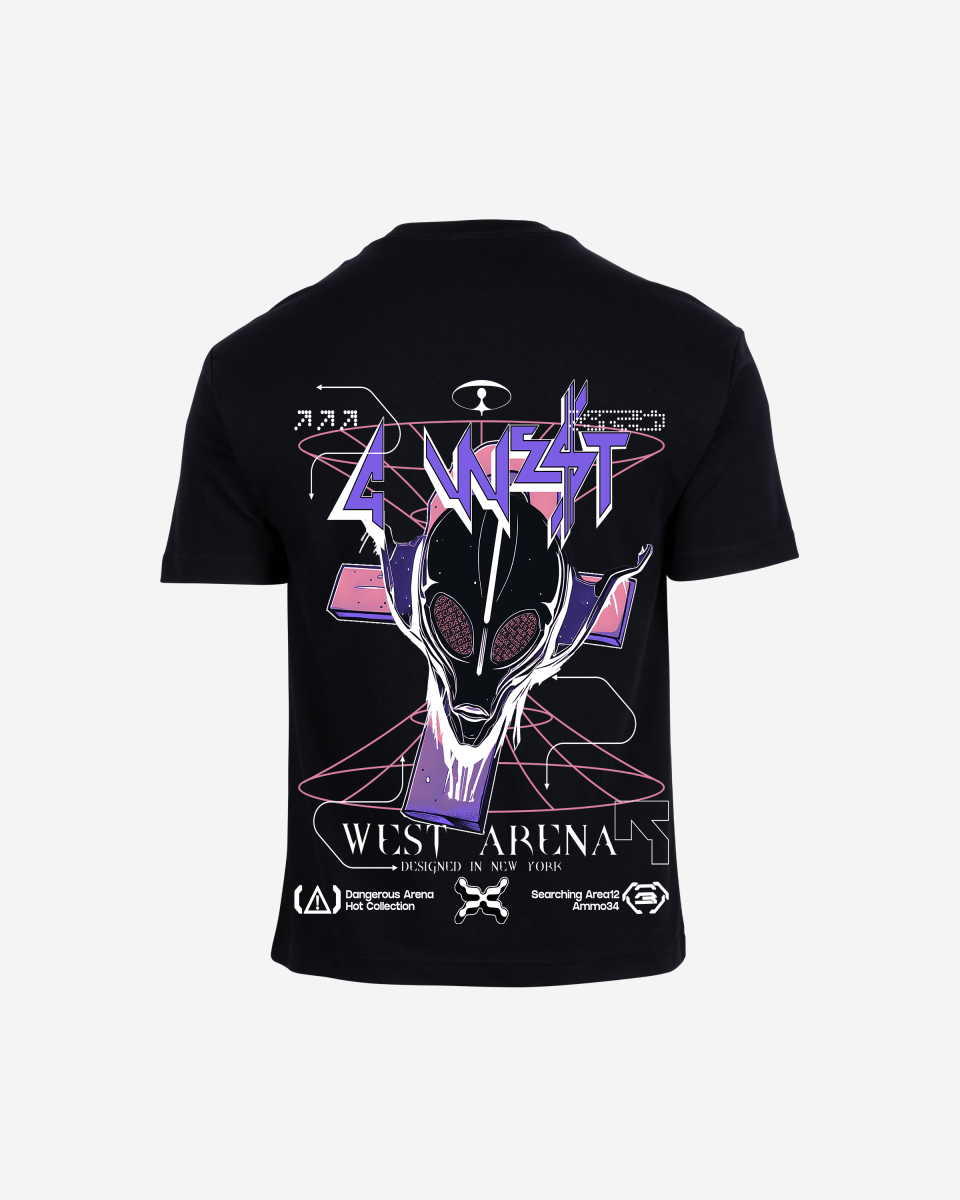G West Future Journey Life Style Oversized T-Shirt Mens Style G West