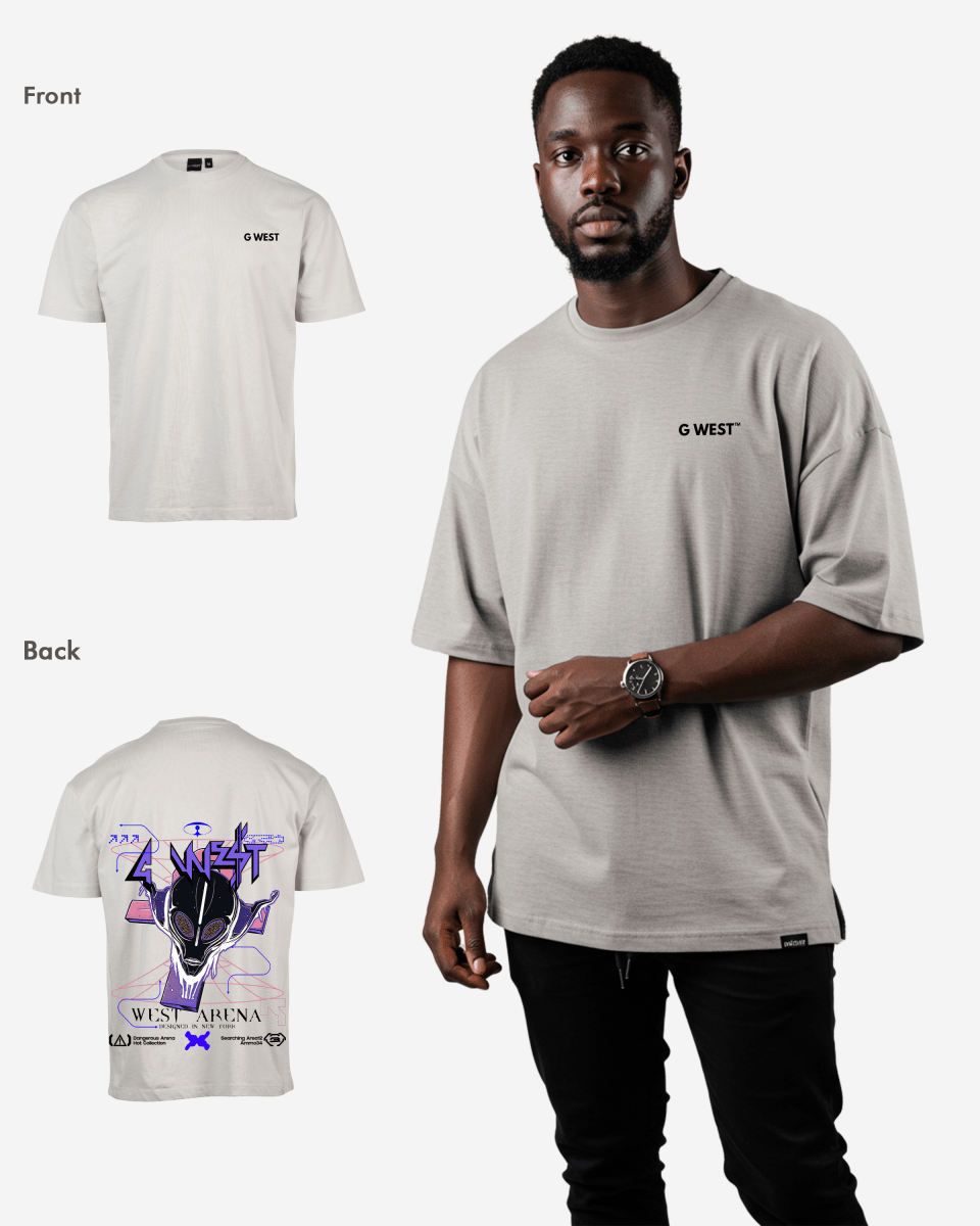 G West Future Journey Life Style Oversized T-Shirt Mens Style G West