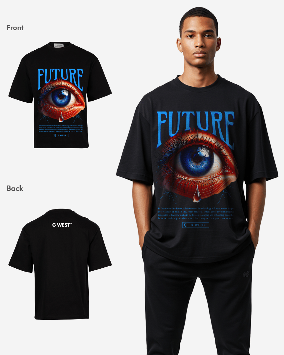 G WEST FUTURE OVERSIZED T-Shirt Mens G West
