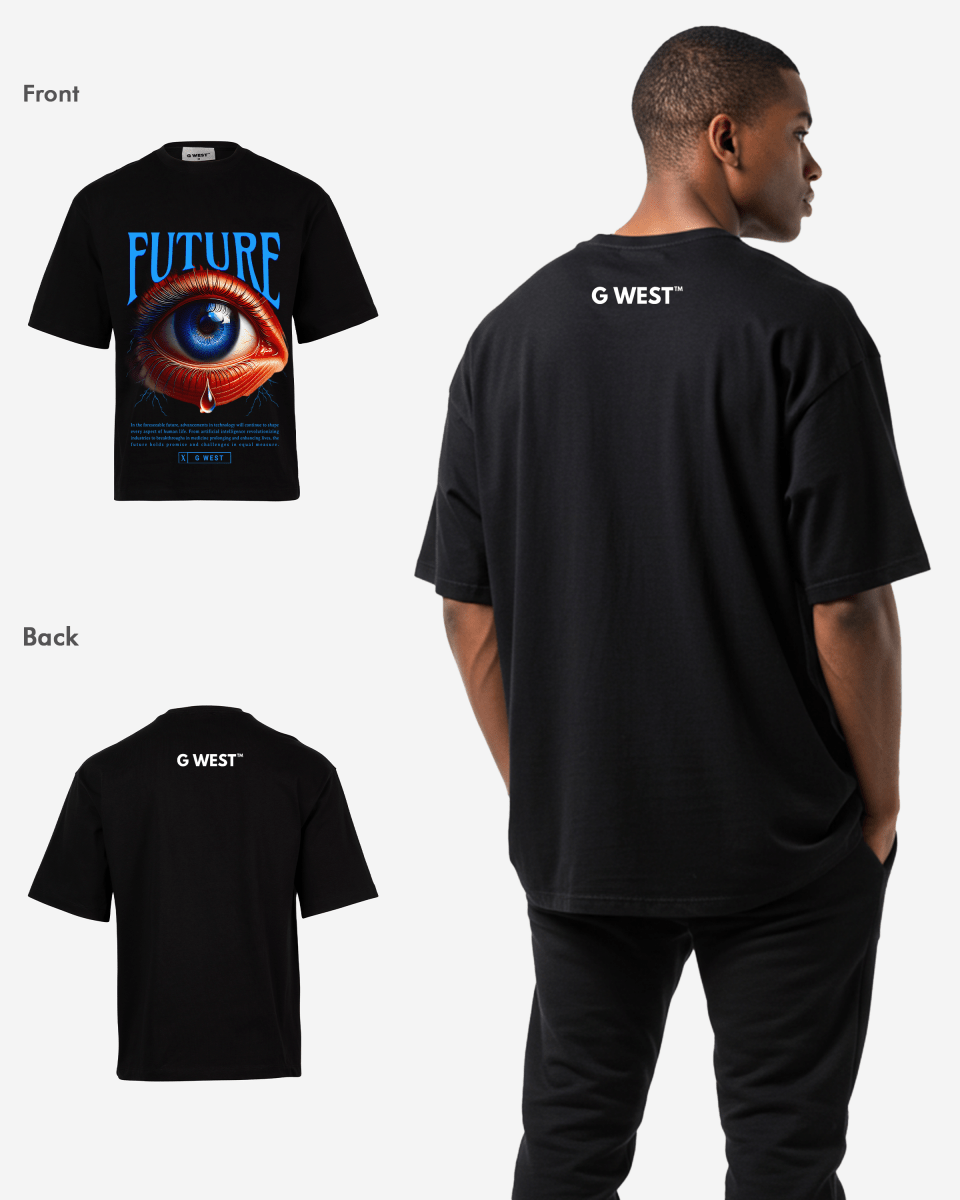 G WEST FUTURE OVERSIZED T-Shirt Mens G West