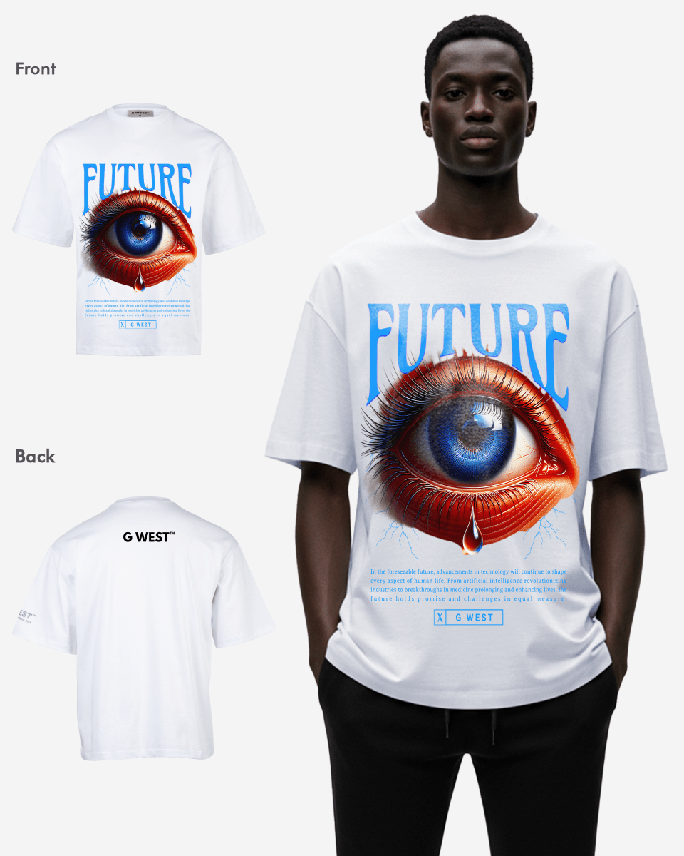 G WEST FUTURE OVERSIZED T-Shirt Mens G West