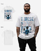 G West Game of G Baby Blue T-Shirt Big and Tall Mens G West