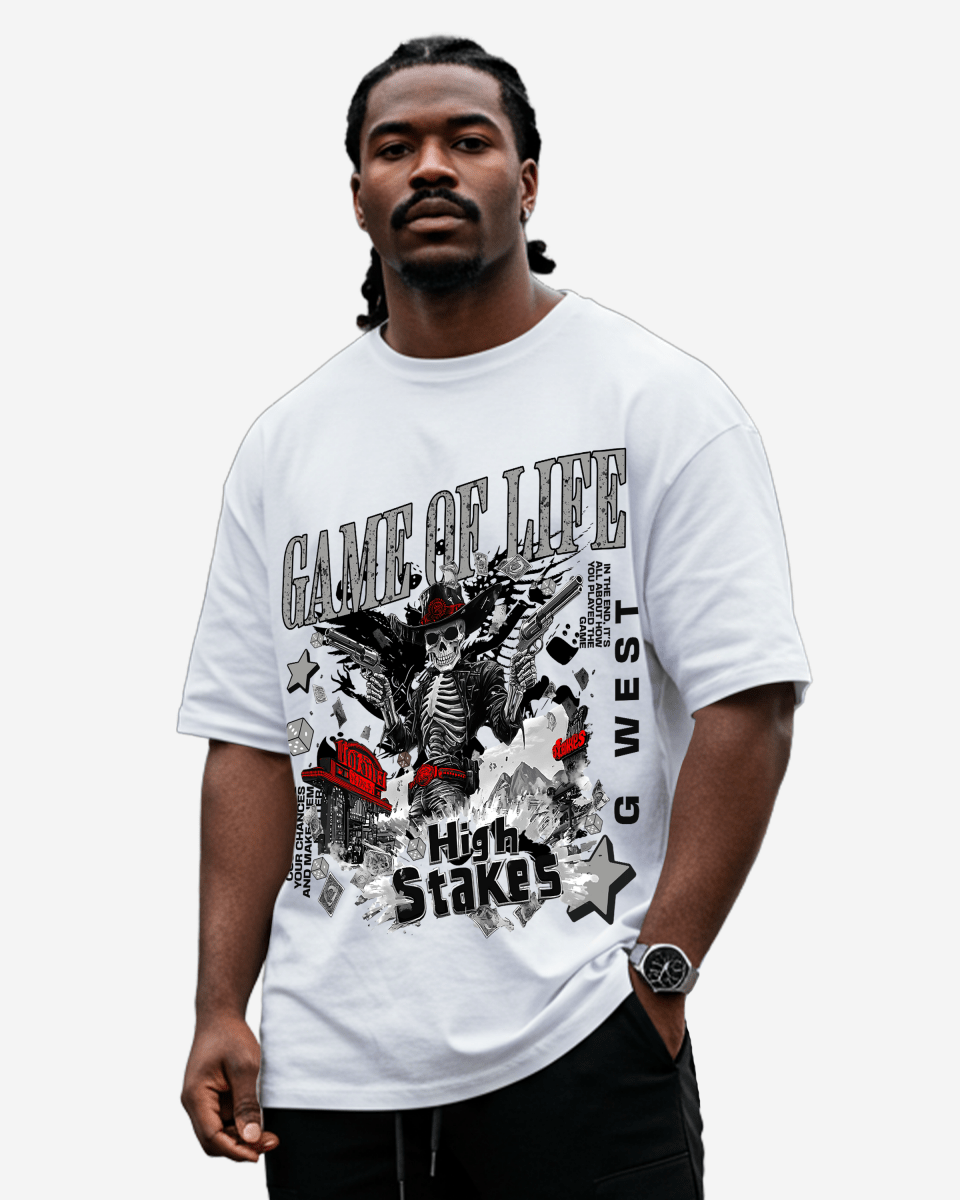 G West Game Of Life T-Shirt Big and Tall Mens G West