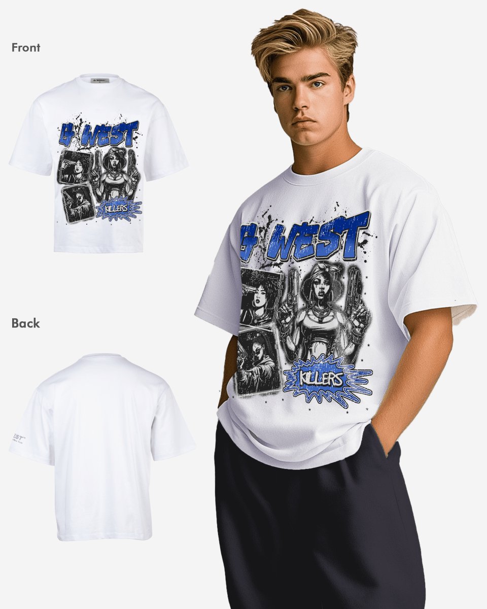 G West Gangsta Godesses Oversized Tee G West