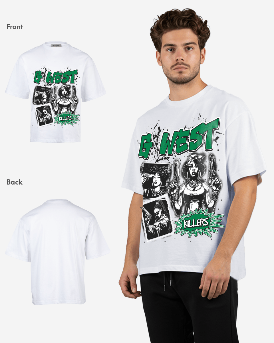 G West Gangsta Godesses Oversized Tee G West