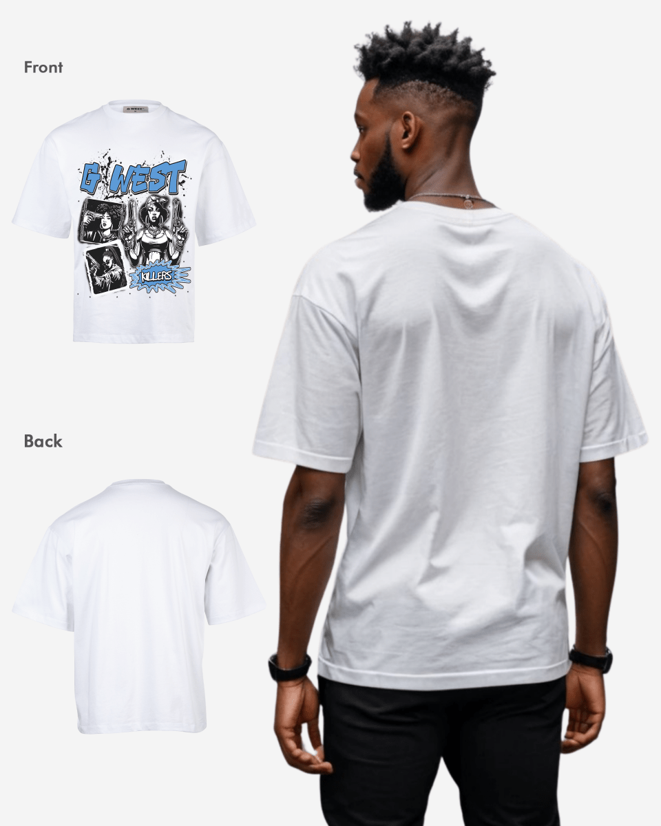 G West Gangsta Godesses Oversized Tee G West