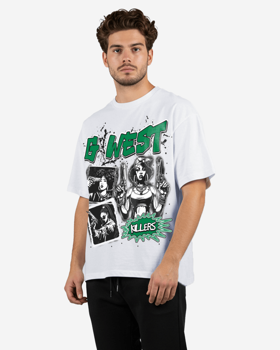G West Gangsta Godesses Oversized Tee G West