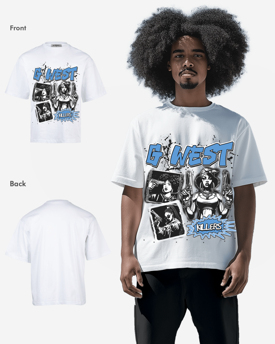 G West Gangsta Godesses Oversized Tee G West