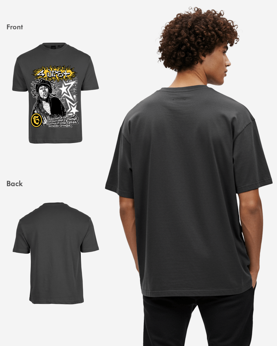 G West Graffiti Heat Oversized Tee G West