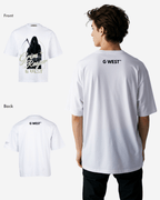 G WEST GRIM REAPER OVERSIZED T-Shirt Mens G West
