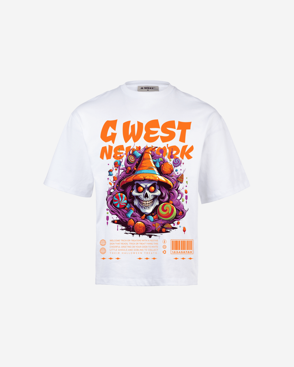 G WEST HALLOWEEN OVERSIZED T-Shirt Mens G West