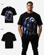 G West Heavy Weight Galaxy Men Premium Oversized Tee G West