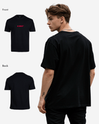 G West Mens Heavyweight Logo Wear Oversized T-Shirt G West