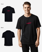 G West Mens Heavyweight Logo Wear Oversized T-Shirt G West