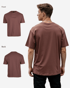 G West Mens Heavyweight Logo Wear Oversized T-Shirt G West