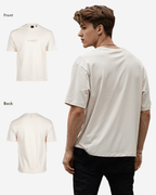 G West Mens Heavyweight Logo Wear Oversized T-Shirt G West