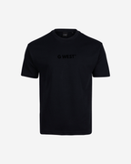 G West Mens Heavyweight Logo Wear Oversized T-Shirt G West